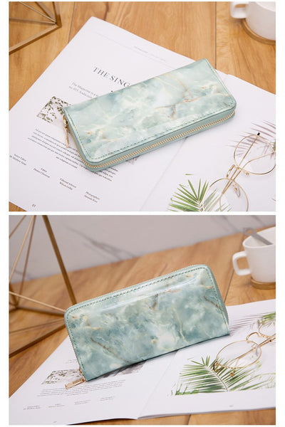 Leather Clutch Lady Wallets