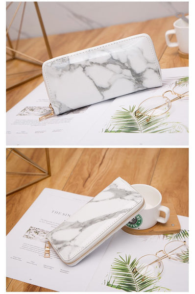 Leather Clutch Lady Wallets
