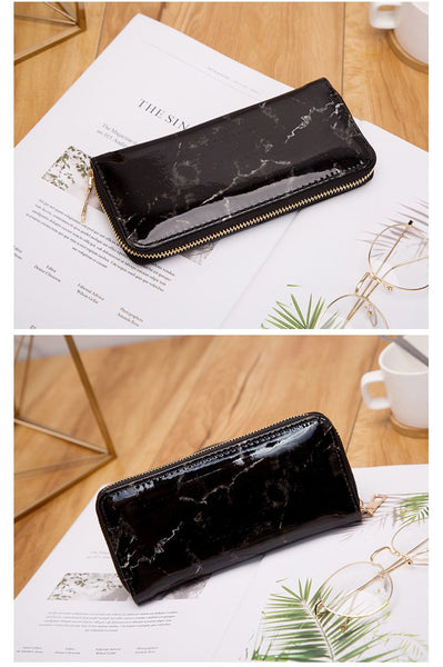 Leather Clutch Lady Wallets