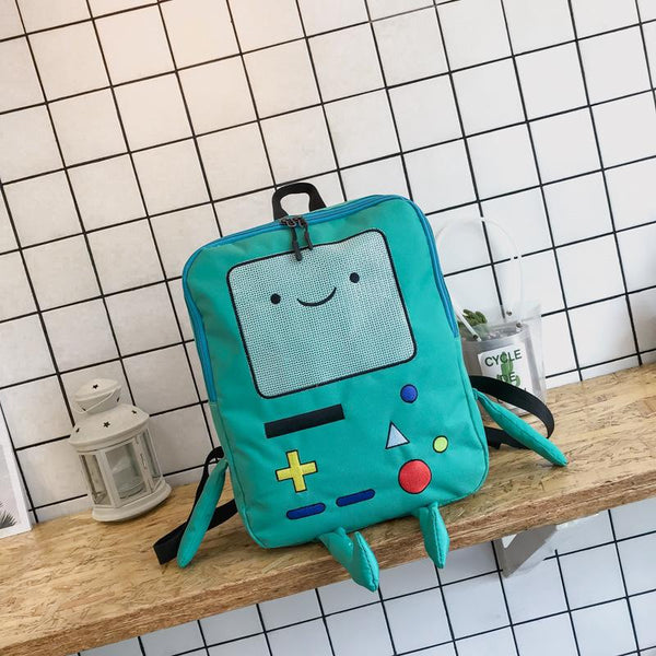 Cute Cartoon Time Backpacks
