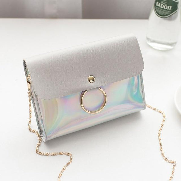 Marble Pattern Shoulder Bag