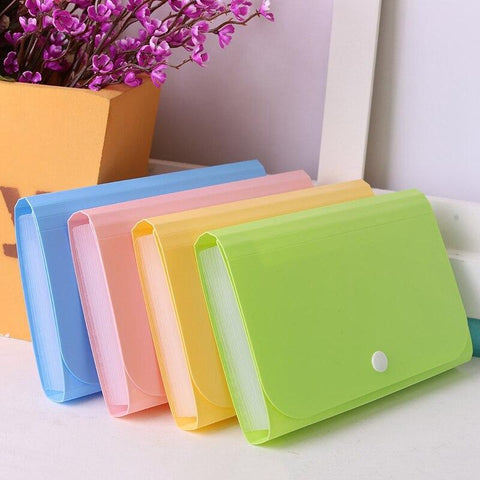 Color Large Plastic File Folder
