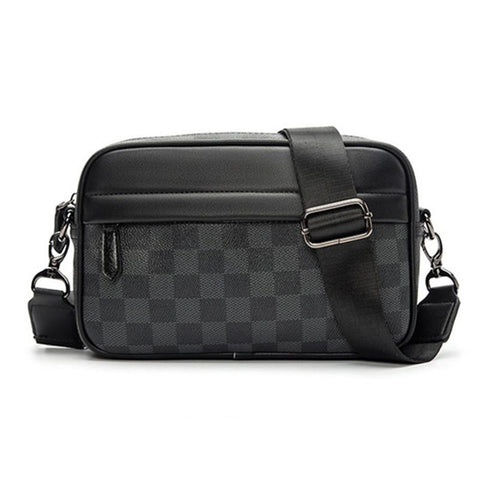 2019 Postman Shoulder Plaid Bag