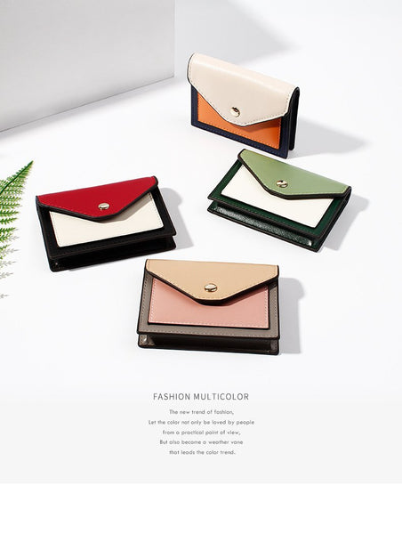 Soft Leather Pocket Small Wallets