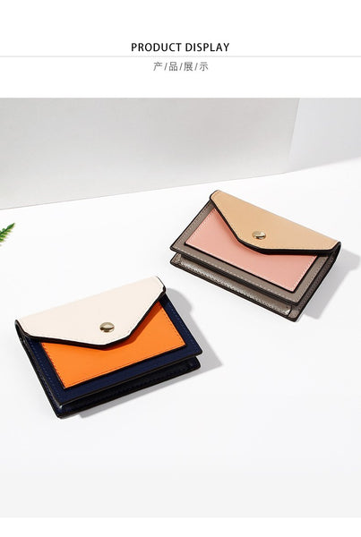 Soft Leather Pocket Small Wallets