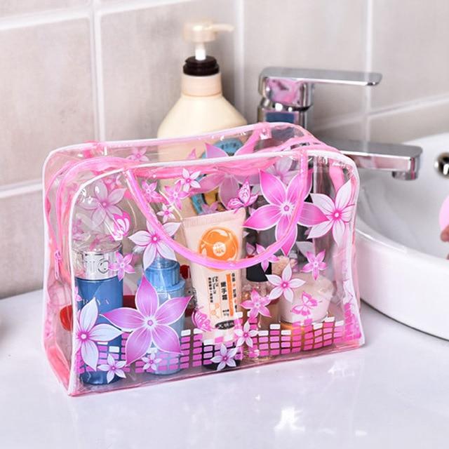 Woman Bag Transparent Cosmetic Pouch