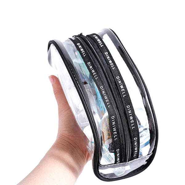 Clear Transparent Travel Cosmetic Bag