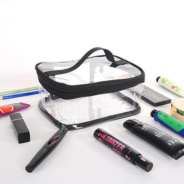 Clear Transparent Travel Cosmetic Bag