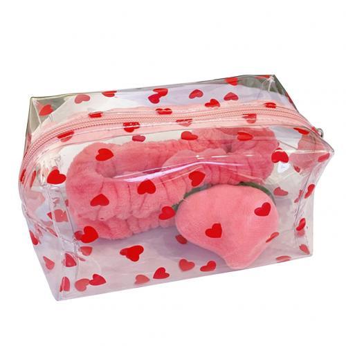 Cosmetic Bag Transparent PVC Fruit