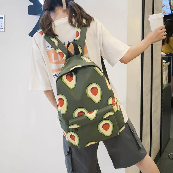 Cute Cartoon Fruit Backpack