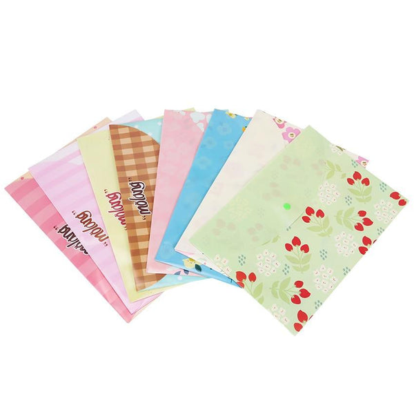 School Supplies Cartoon  Rabbit Folders