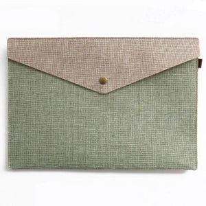 Simple Canvas Felt File Bag