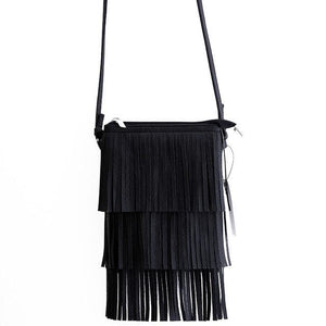 PU Leather Tassel Handbags