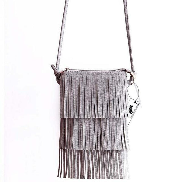 PU Leather Tassel Handbags