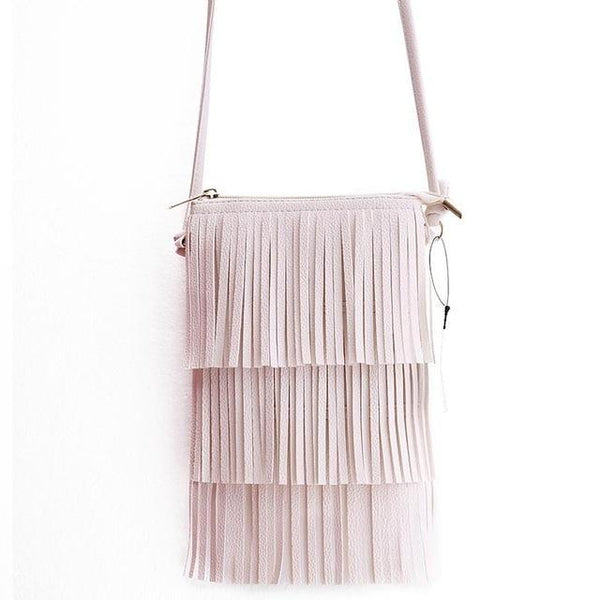 PU Leather Tassel Handbags