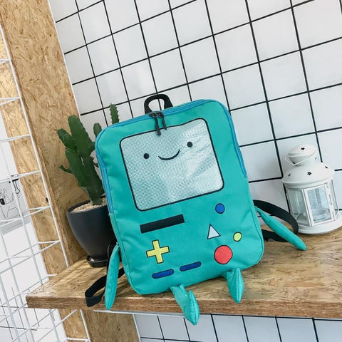 Cute Cartoon Time Backpacks