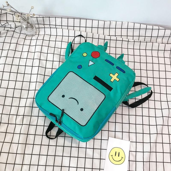 Cute Cartoon Time Backpacks