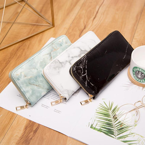 Leather Clutch Lady Wallets