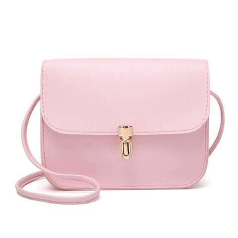 Women Girls Leather Small Handbag